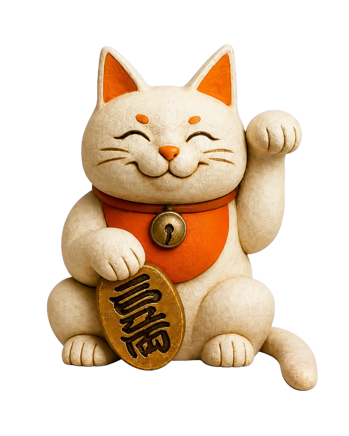 Maneki-neko dando la bienvenida